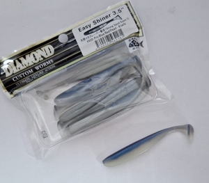 Силикон Easy Shiner 8шт, 3,5", цв. 420