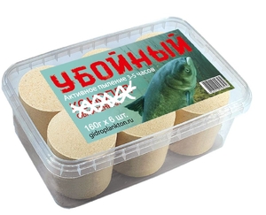 Гидропланктон УБОЙНЫЙ в КОНТЕЙНЕРЕ (160г*6шт) ТРАВА