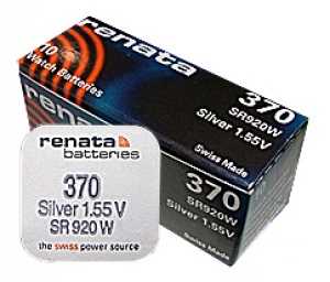 Renata 370 (920) Silver Oxide 1.55V (10/100)