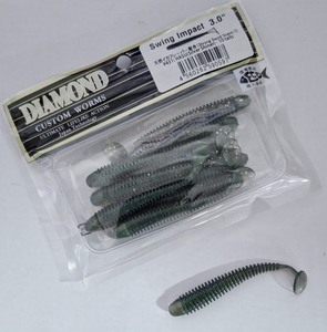 Силикон Swing Impact 10шт, 3,0", цв. 431