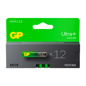 LR3 GP ULTRA PLUS G-TECH Alkaline BL12 AAА мизинец (12/96/768)