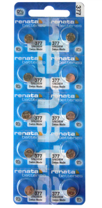 Renata 377 BL10 Silver Oxide 1.55V (10/100)