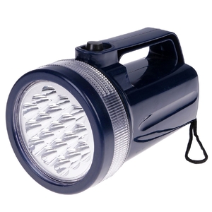 Фонарь ручной на батарейках КОСМОС KOC860LED светодиодный 19 LED, 4хR20/D
