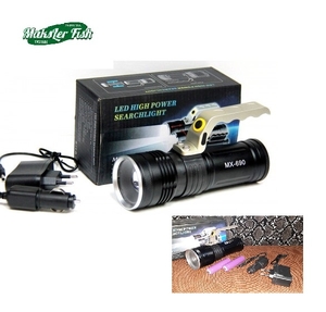 Фонарик аккумуляторный GL/BL-690 (ручка, 2*18650 Li-on)