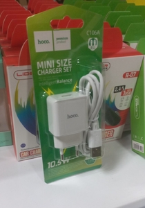 Сетевое З/У, 1*USB, 2,1A, кабель Iphone, С-106А