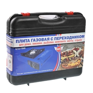 Плита наст. газовая керамическая М5 (с переходником) MB-TGS-02 (12506) (1/6)
