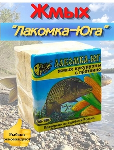 Макуха с протеином 20 кубиков Лакомка Юга кукуруза 700-750гр (1/18)
