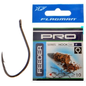 FLAGMAN Крючок Pro Feeder №10 10шт (FED_10BN)