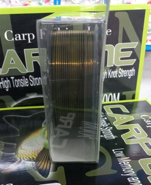 Леска Komandor CARP Line зелено-черная, 300м, 0,30мм (2/10)