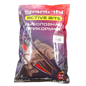 Y-AB-08, Прикормка Yaman Active Bite Лещ (шоколад), цв. коричневый, 900 г (1/15)