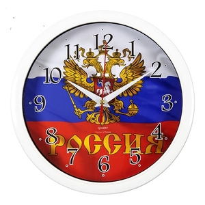 2222-274 Часы настенные пластик (d=22см)
