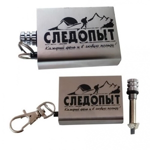Спичка вечная "СЛЕДОПЫТ" с запасным фитилем, 37х11х65 мм PF-FT-07
