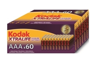 LR3 Kodak XTRALIFE alkaline 1.5V (коробка, ААА) (60/1200)