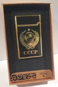 Зажигалка газовая в подарочной упаковке, S334 (4875)