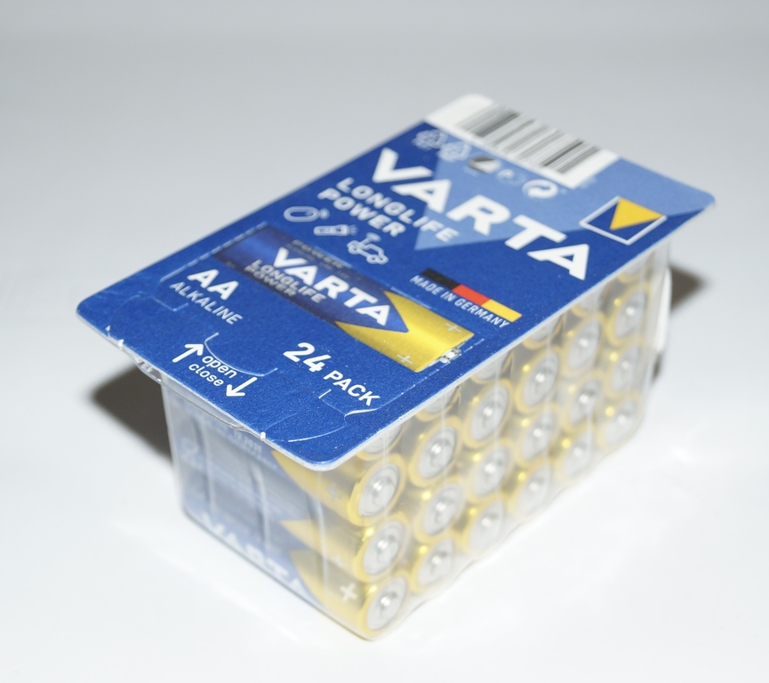 LR6 Varta POWER (HIGH ENERGY) AA BOX24 Alkaline 1.5V (4906) (24/288) Новый Дизайн