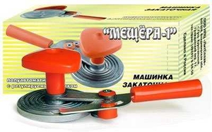 Машинка закаточная МЕЩЕРА 1 полуавтомат (1/25)