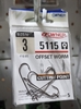 Крючки OWNER Offset worm 5 шт, 5115 №3 (10)