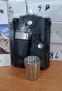 Набор Фляга 9OZ (250 мл) нержавейка, PT-9В