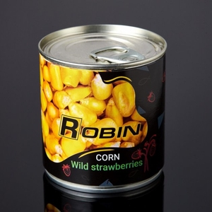 Наживка кукуруза Robin (ж/б 200гр.) клубника