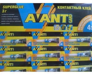 Суперклей секундный AVANT-GARD 3гр, 4 секунды (12/288)