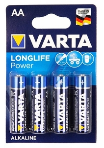 LR6 Varta POWER (HIGH ENERGY) AA BL4 Alkaline 1.5V (4906) (4/80/400)