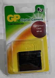 Аккумулятор для цифровой камеры GP DCS002 3.7V 600mAh	