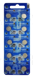 Renata R 395 10 ШТУК НА БЛИСТЕРЕ (SR927SW, бат-ка для часов) (10/100)