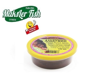 Альбумин (сухая кровь) 90% протеин Fish.Ka 150мл (2/12) (197)