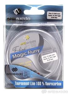 SFLMF30-0,18, Леска флюорокарбон "Shii Saido" Magic Flurry, L-30 м, d-0,172 мм, test-2,06 кг, прозр.