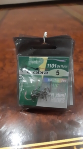 Крючки COBRA baitholder 1101, 10 шт в упаковке №5