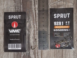 Крючки VMC/Sprut 7шт, 9291BZ #2 (10) Франция