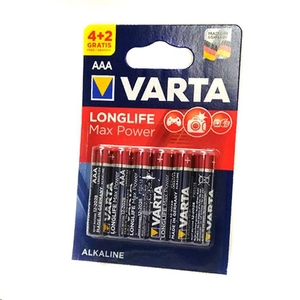 LR3 Varta MAX POWER AAA BL6 Alkaline 1.5V (4703) (6/60/300)