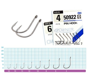 Крючки OWNER PIN HOOK 50922 №4 (10)