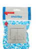 Выключатель Smartbuy 2-клав., внутренний, 10А, белый, Венера (SBE-01w-10-SW2-0-c) 43145