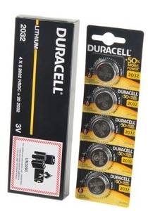  АКЦИЯ!!! CR2032 Duracell BL5 Lithium 3V (20/1000)