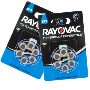 ZA675 Varta (RAYOVAC) BL6 (для слуховых аппаратов) (6/60/600)