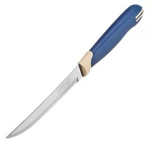Нож №5 5" пластиковая ручка, мелкий зубчик, арт.5р (12/60)