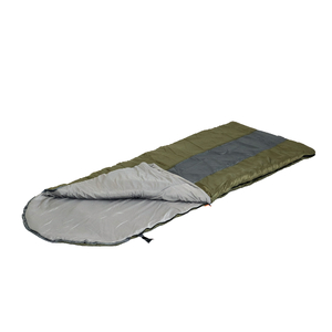 Спальный мешок с подголовником "СЛЕДОПЫТ- Traveller XL", 190+35х85 см., 3х слойный, цв.хаки PF-SB-33