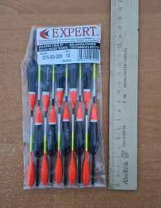 Поплавок EXPERT бальза 2гр, 201-03-009 черный (10)