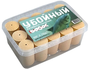Гидропланктон УБОЙНЫЙ в КОНТЕЙНЕРЕ (65г*15шт) Дафния (Блоха)