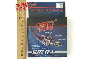 Шнур плетенный 4Х Frenzy Fisher (UA) "ELITE" 100 метров, 0,20мм