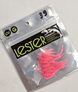 Cиликоновая приманка LESTER 6шт, 5см, рачки, #39