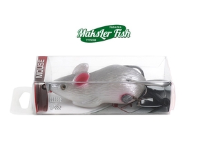 N-MP76-26-17, Мышь-незацепляйка Namazu MOUSE с лепестками, 76 мм, 26 г, цвет 17, крючок-двойник 2/0