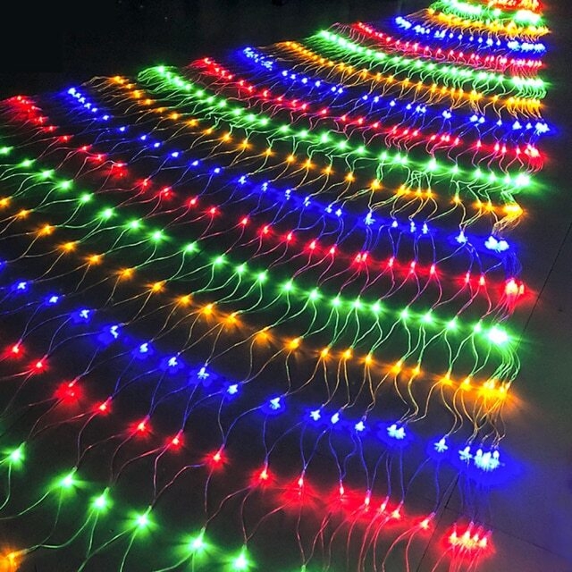 Гирлянда СЕТКА RGB светодиодная 1,5*1,5м
