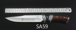 Нож охотничий 32см, в чехле SA59