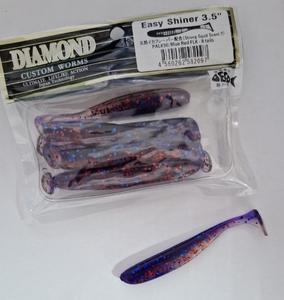 Силикон Easy Shiner 8шт, 3,5", цв. 30