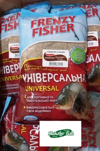 Прикорм Frenzy Fisher (UA) 1кг, Универсальная, конопля с усилителем клева (1/20)