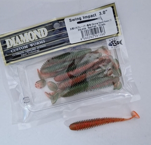 Силикон Swing Impact 10шт, 3,0", цв. 39