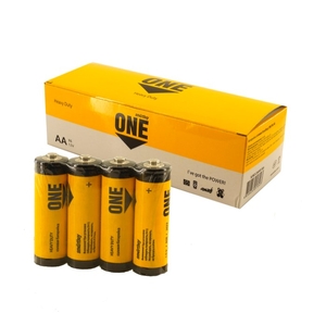R6 Smartbuy ONE ECO AA Shrink 4 Heavy Duty 1.5V (60/600)