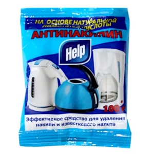 HELP Чистящее средство Антинакипин 100 гр. саше 4-0362 (1/60)